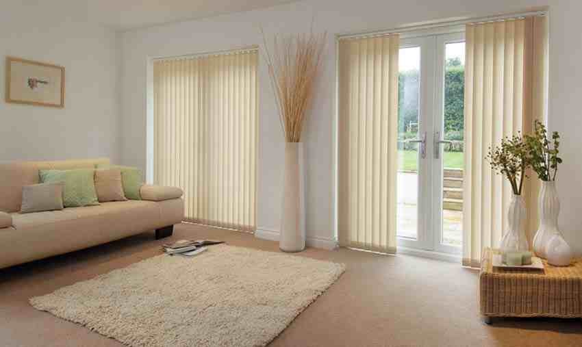 What is beautiful about vertical blinds?